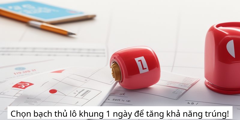 Chọn bạch thủ lô khung 1 ngày để tăng khả năng trúng!