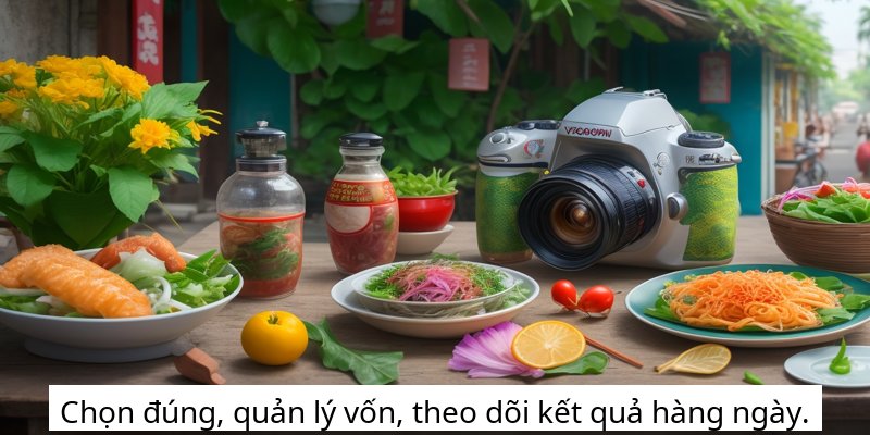 Chọn đúng, quản lý vốn, theo dõi kết quả hàng ngày.