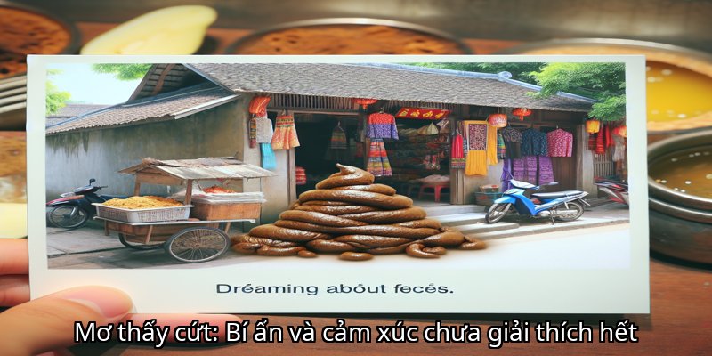 Mơ thấy cứt: Bí ẩn và cảm xúc chưa giải thích hết